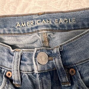 American Eagle Dark Blue Denim Shorts